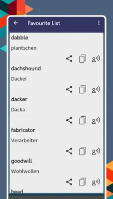 English To German android App screenshot 2